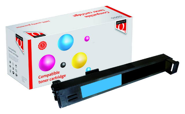 K15381PR tonercartridge quantore hp cb381a 21k blauw