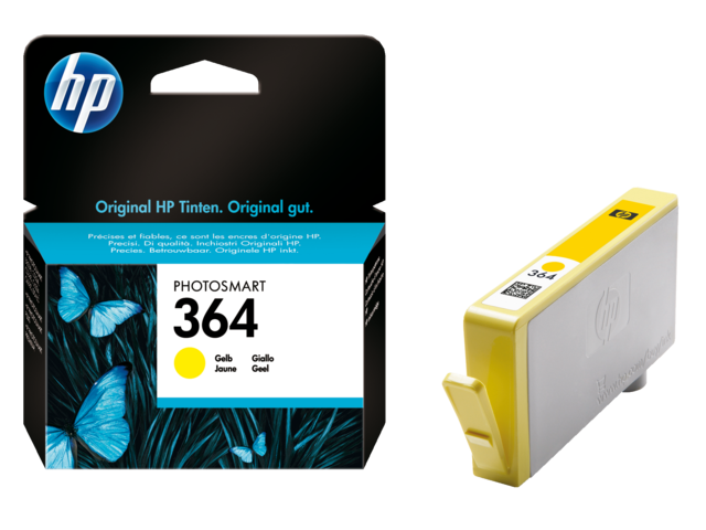 Inktcartridge HP 364 CB320EE geel