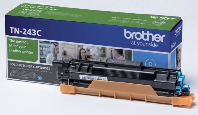 Toner Brother TN-243C blauw Toner Brother TN-243C blauw