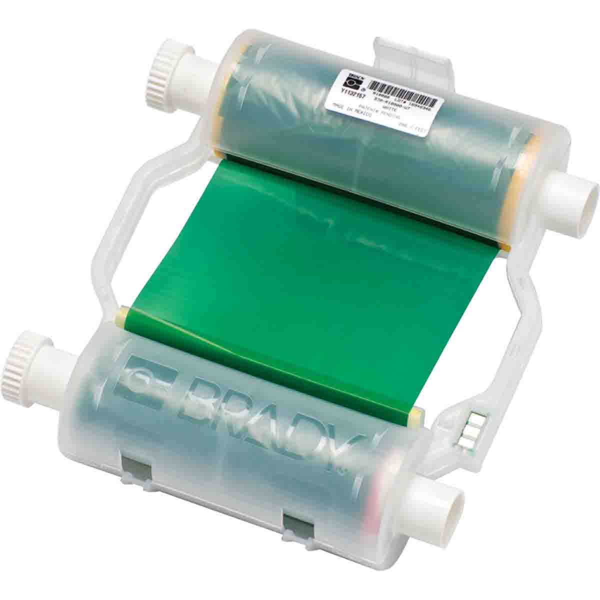 118086_B30-R10000-GN Green Heavy-Duty Print Ribbon for BBP3X/S3XXX/i3300 Printers