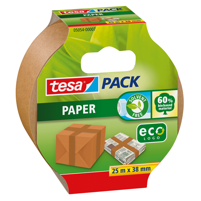 05054-00007-01 packaging tape tesa 05054 eco paper 38mmx25m
