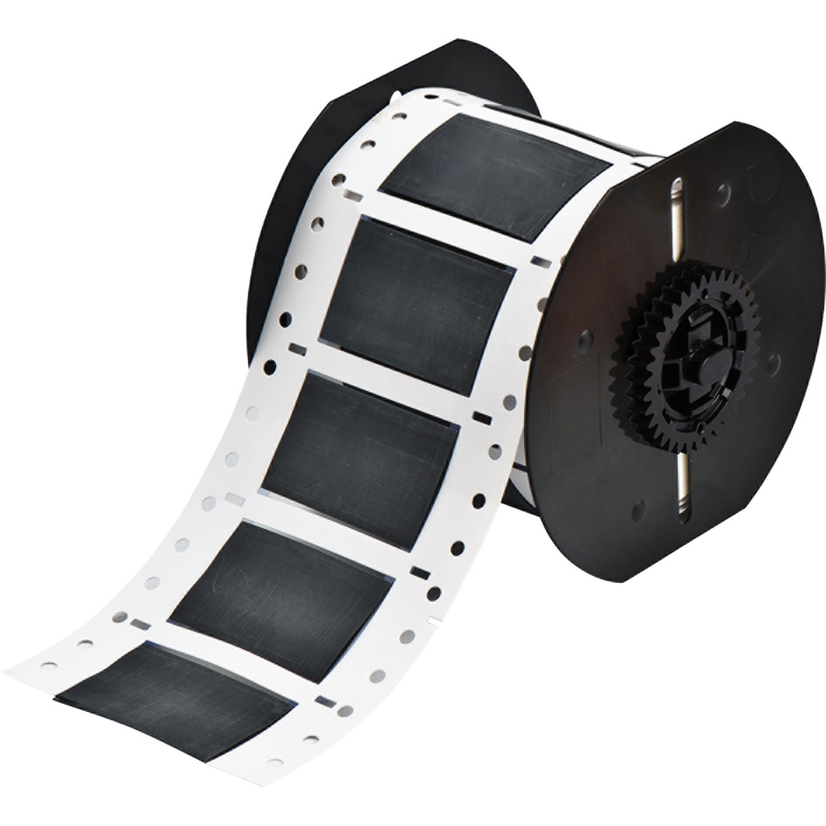 142929-B33D-750-2-342BK PermaSleeve polyolefin krimpkousen voor BBP33/i3300-printers, 50,80 mm (B) x 31,75 mm (H), Zwart