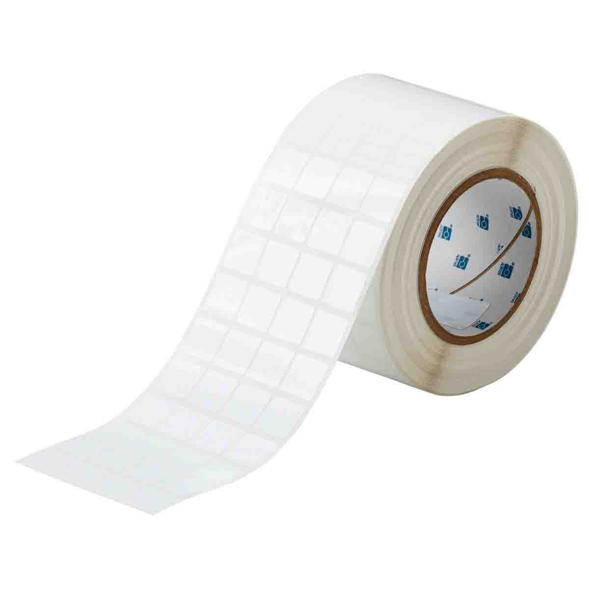 030233_THT-50-423-10 Thermal Transfer Printable Labels, 19,05 mm (W) x 19,05 mm (H), White