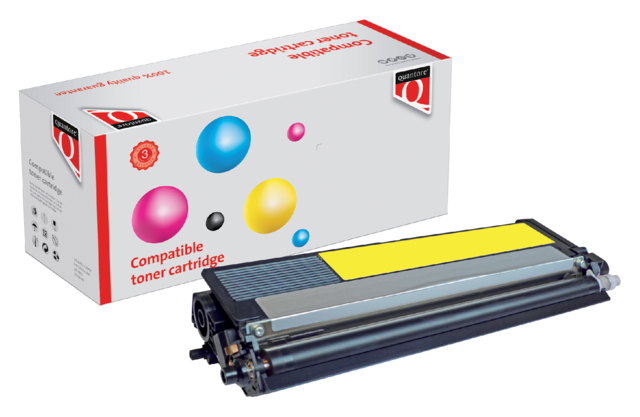 Toner Quantore alternatief tbv Brother TN-325Y geel Toner Quantore alternatief tbv Brother TN-325Y geel