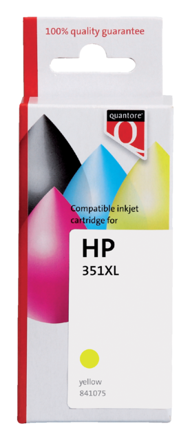 Inktcartridge Quantore alternatief tbv HP CN048AE 951XL geel Inktcartridge Quantore alternatief tbv HP CN048AE 951XL geel