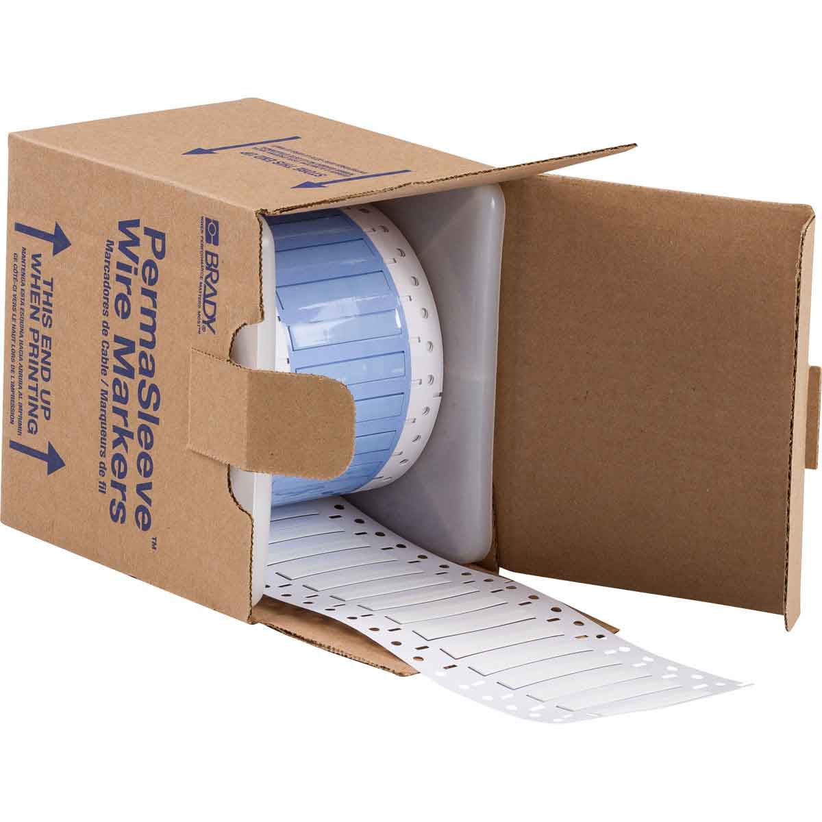 032144-PS-187-2-WT-S PermaSleeve krimpkousen voor draadmarkering