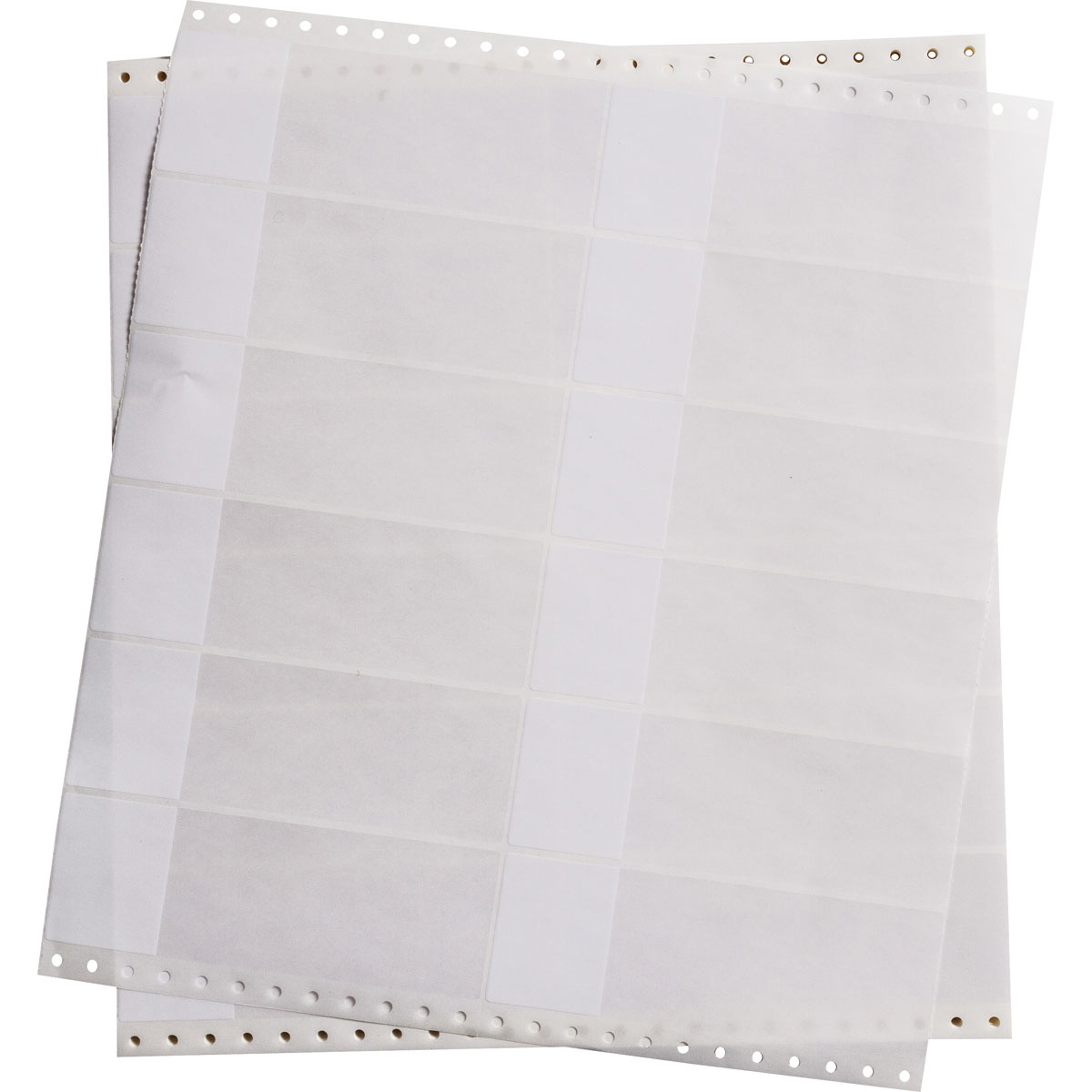 028408_DAT-9-292-1 DaTab Dot Matrix Beprintbare Labels, 50,80 mm (B) x 150,80 mm (H), Wit