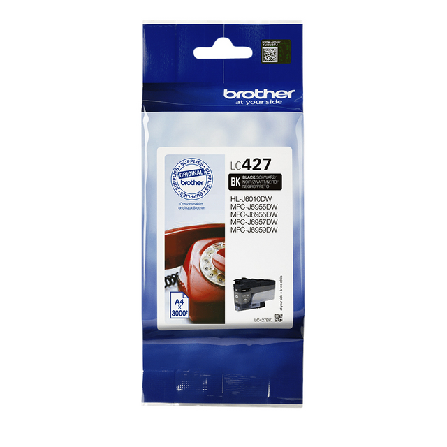 LC427BK inkcartridge brother lc-427bk zwart
