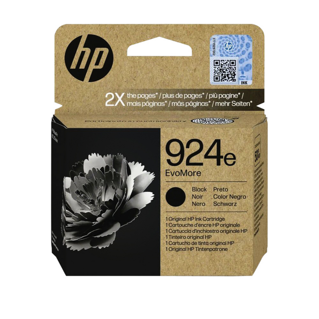 Ink cartridge HP 4K0V0NE 924E Evomore black