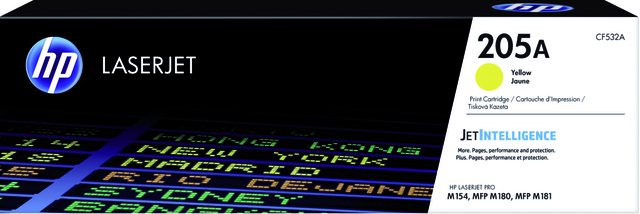 2898053 tonercartridge hp 205a cf532a 0.9k geel