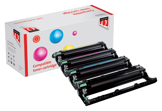 Drum Quantore alternatief tbv Brother DR-241CL zwart + 3 kleuren Drum Quantore alternatief tbv Brother DR-241CL zwart + 3 kleuren