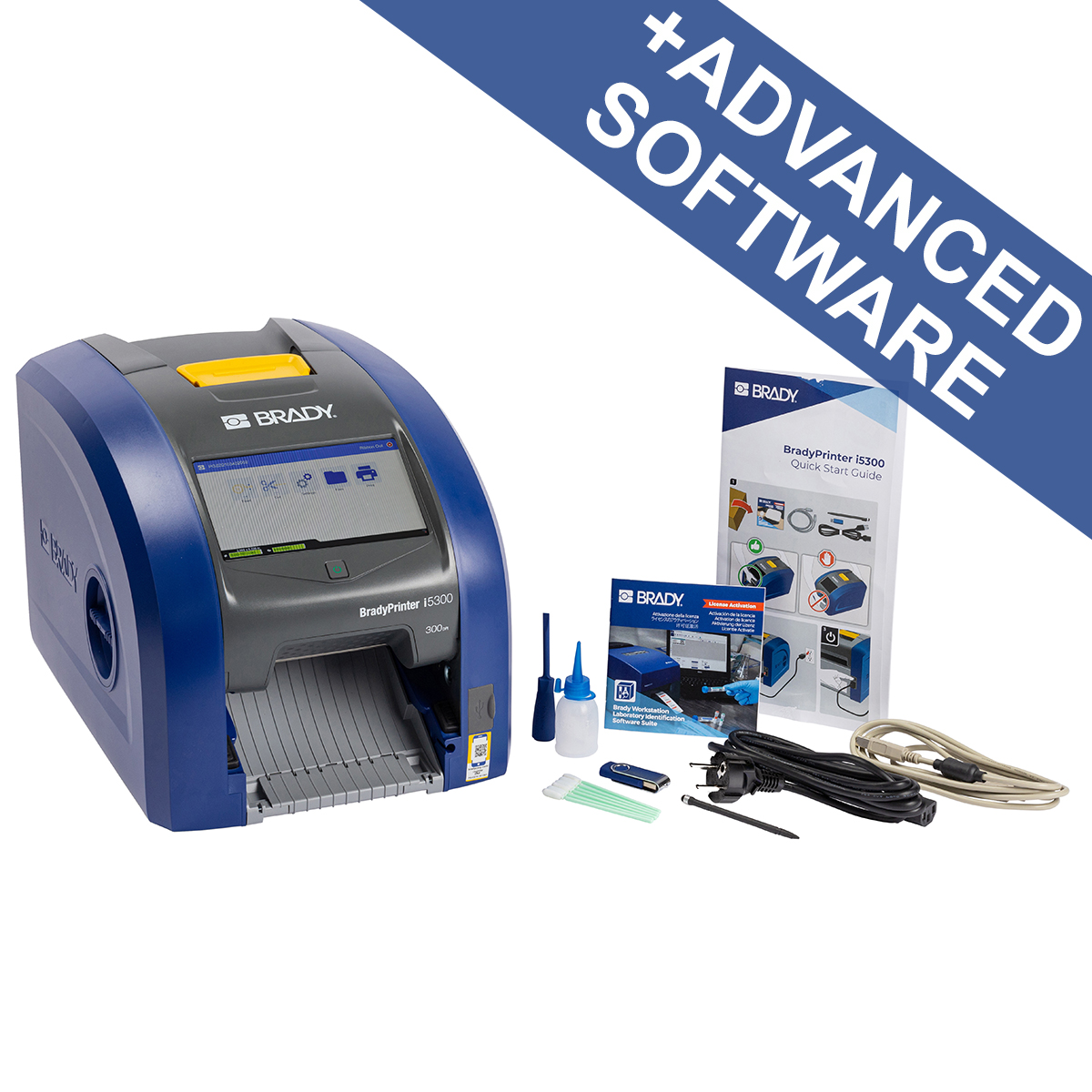 i5300 Industrial Label Printer with WiFi EU with Brady Workstation Suite for laboratory identification
