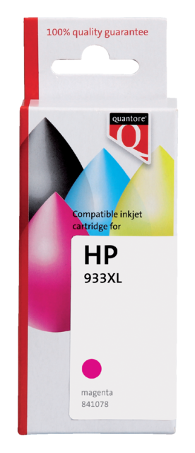 Inktcartridge Quantore alternatief tbv HP CN055AE 933XL rood Inktcartridge Quantore alternatief tbv HP CN055AE 933XL rood