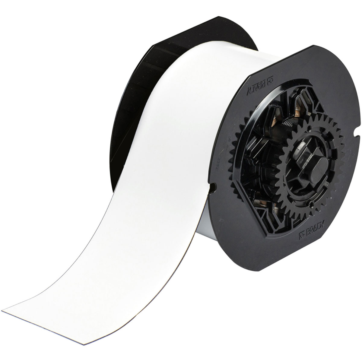 117917-B30C-2500-509-WT Bedrukbare magnetische tape voor BBP3x/S3XXX/i3300-printers, 63,50 mm (B) x 7,62 m (L), Wit