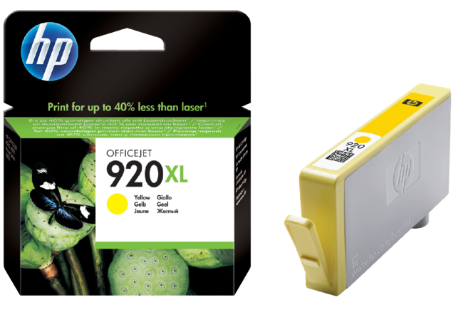 Ink cartridge HP CD974AE 920XL yellow Ink cartridge HP CD974AE 920XL yellow