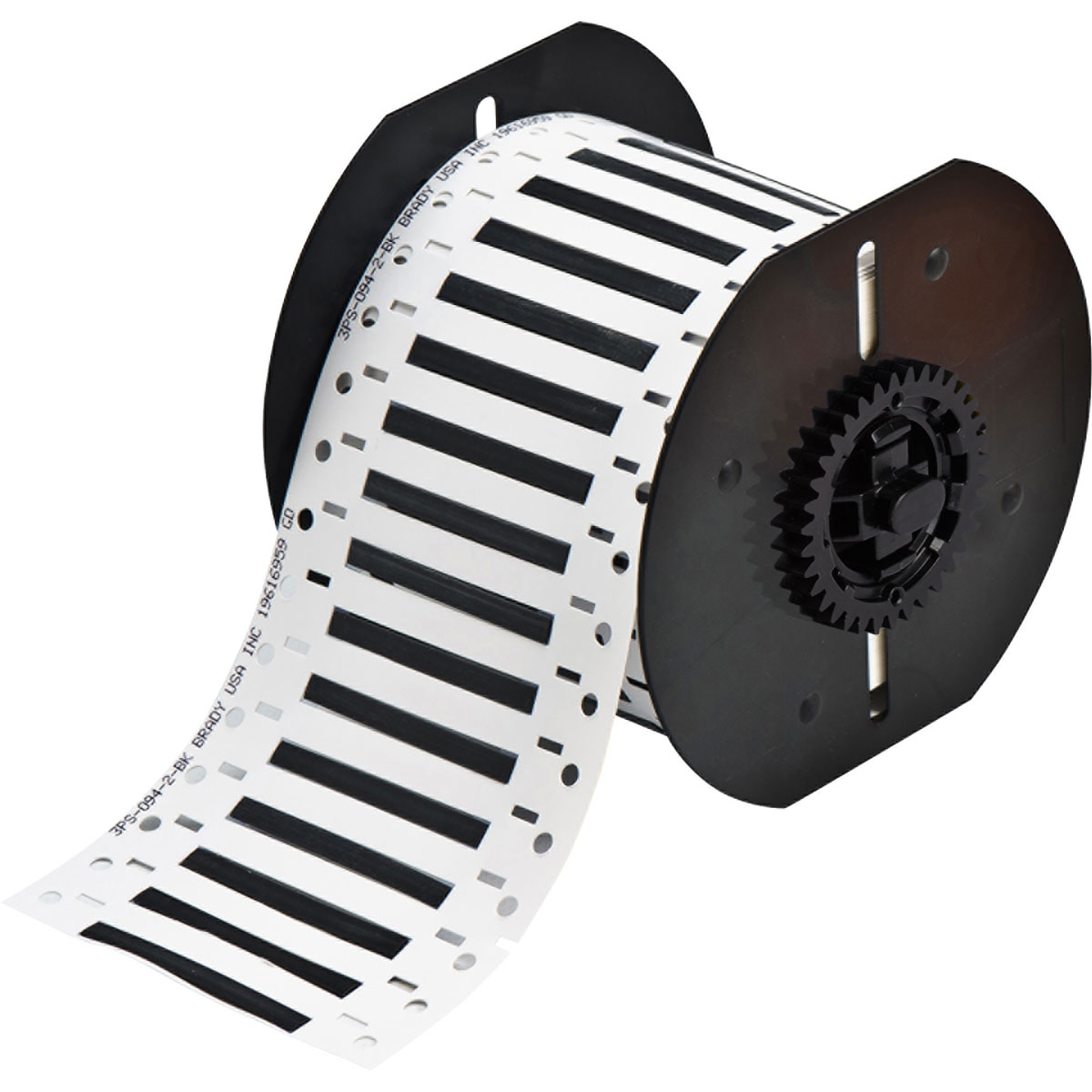 142935-B33D-94-2-342BK PermaSleeve polyolefin krimpkousen voor BBP33/i3300-printers, 50,80 mm (B) x 4,62 mm (H), Zwart 142935-B33D-94-2-342BK PermaSleeve polyolefin krimpkousen voor BBP33/i3300-printers, 50,80 mm (B) x 4,62 mm (H), Zwart