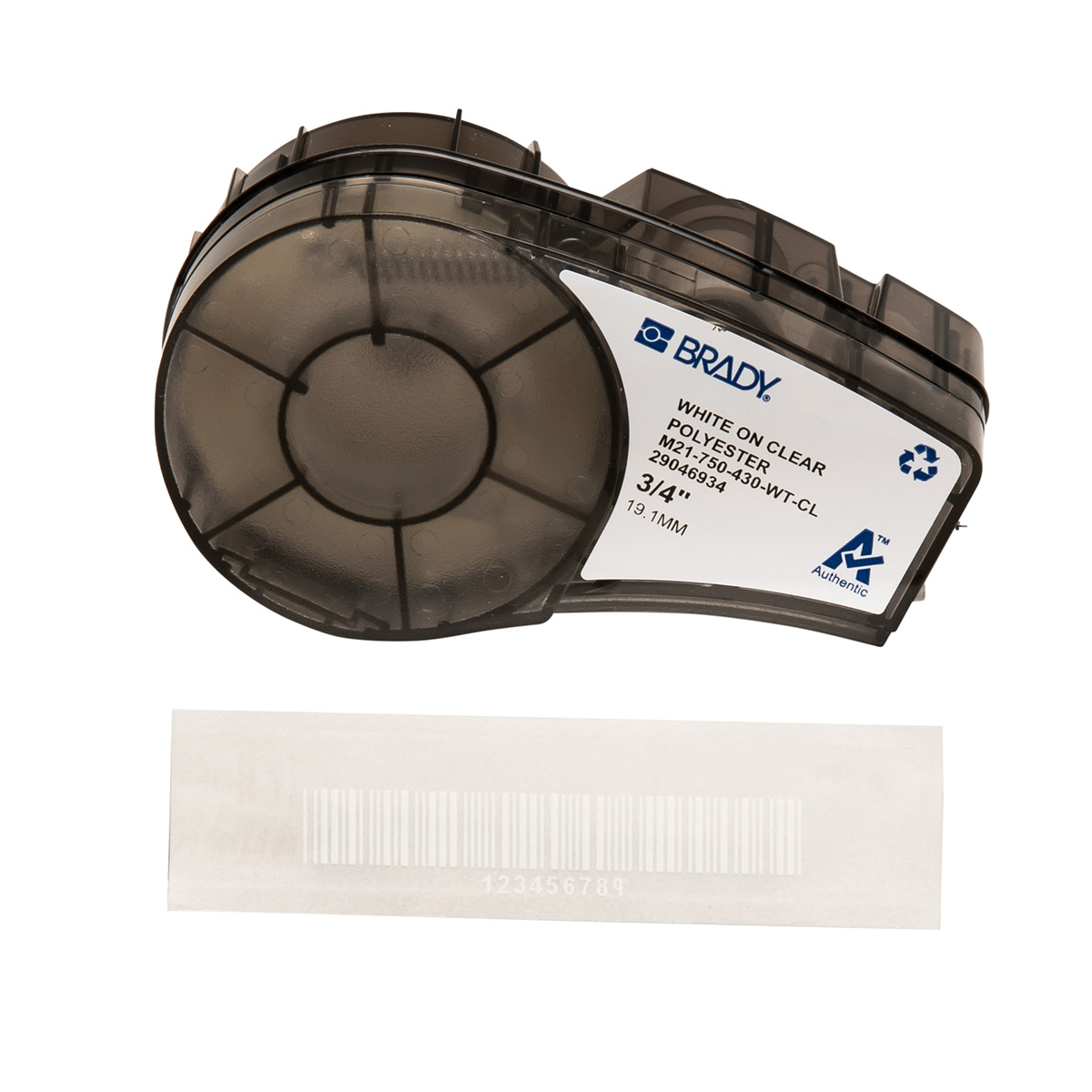 M211 en M210 transparante polyesterlabels voor componenten en elektrische panelen M211 en M210 transparante polyesterlabels voor componenten en elektrische panelen