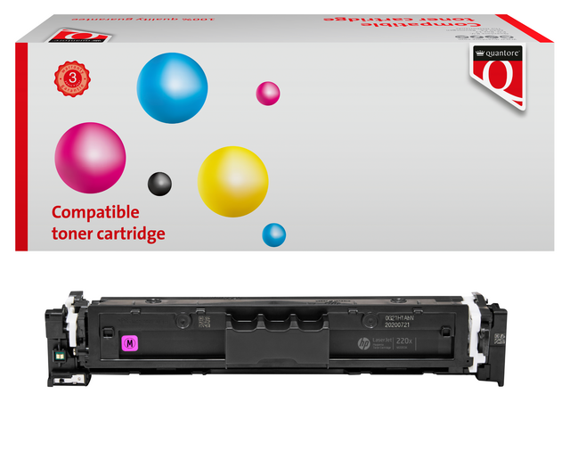 Toner cartridge Quantore alternative tbv HP W2203X magenta Toner cartridge Quantore alternative tbv HP W2203X magenta