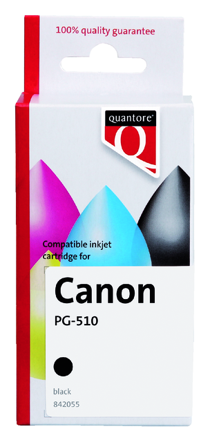 K20281PR inkcartridge quantore can pg-510 zwart