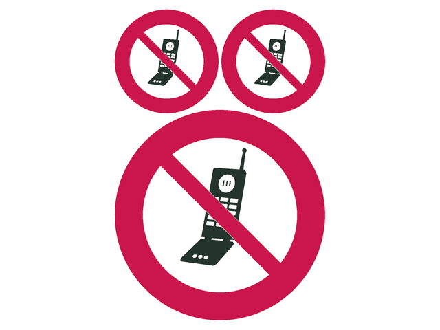 5784 etiket herma 5784 gsm verboden 1 stuks