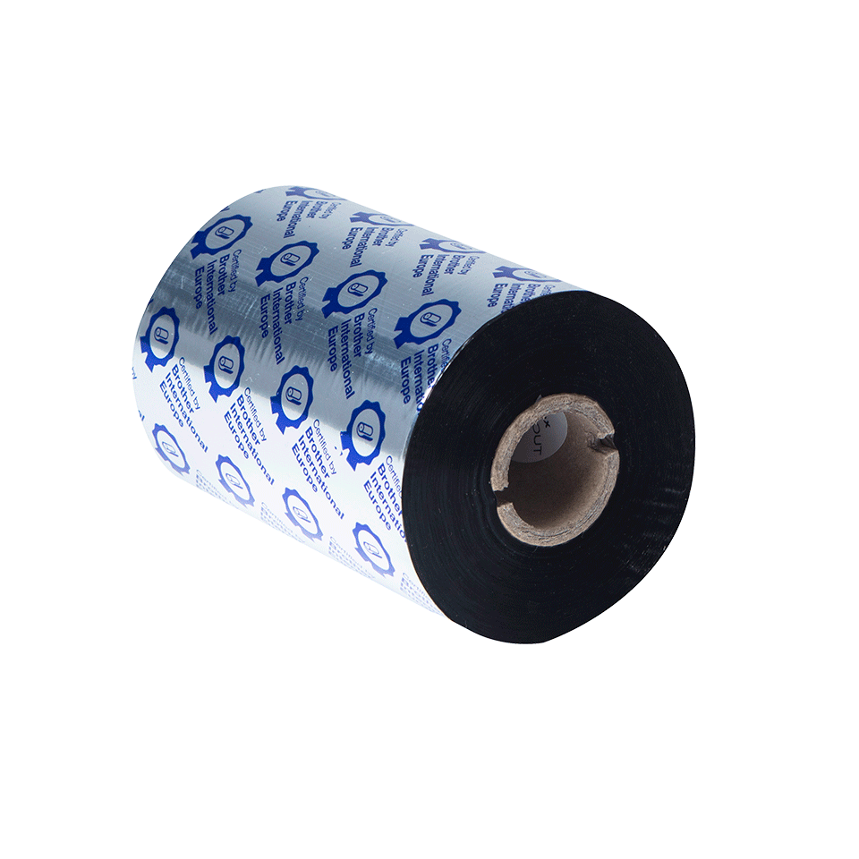 BRP-1D450-110 Thermo-transferrol met premium hars 110 mm - zwart (450 m) BRP-1D450-110 Thermo-transferrol met premium hars 110 mm - zwart (450 m)