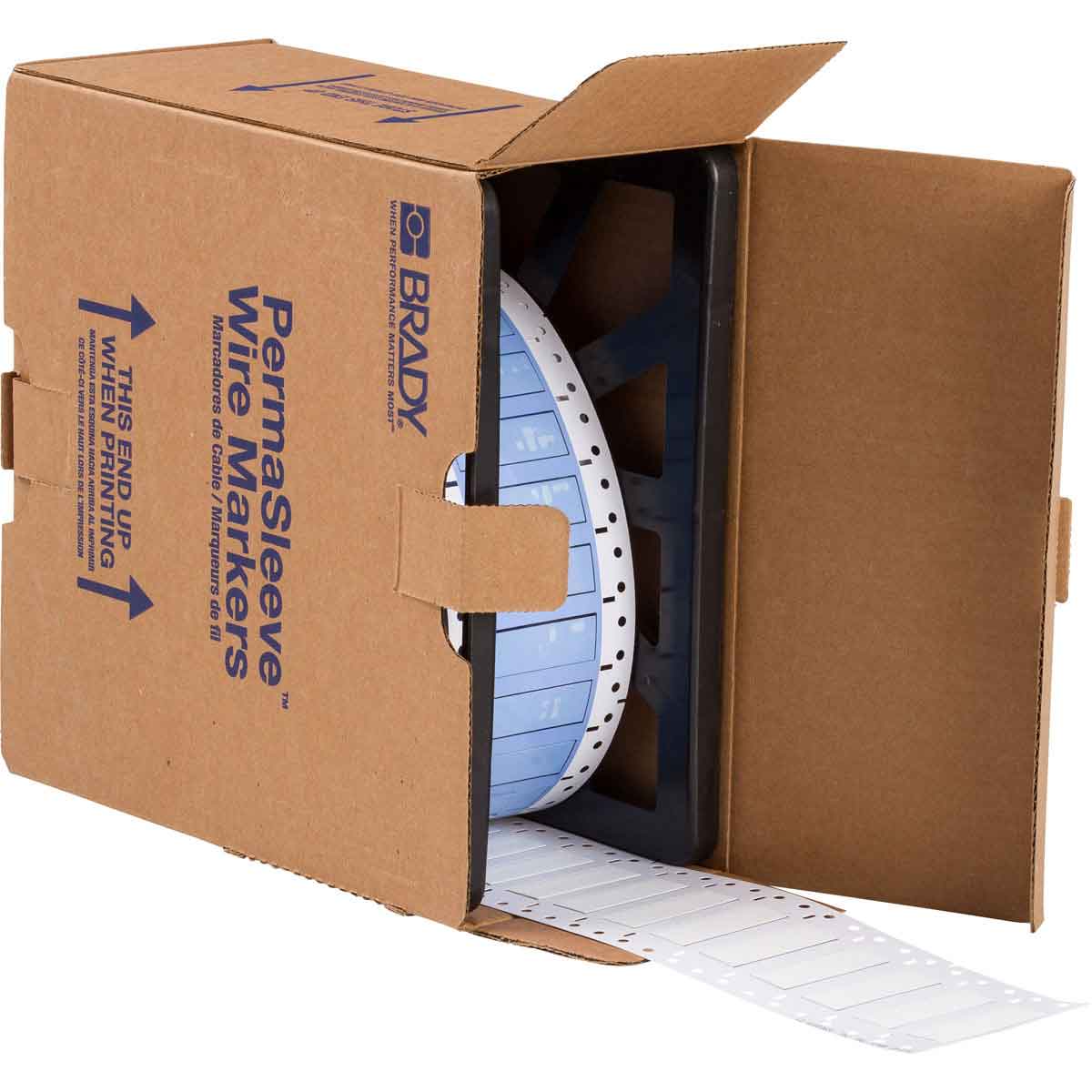 032604-PS-375-2-WT PermaSleeve krimpkousen voor draadmarkering