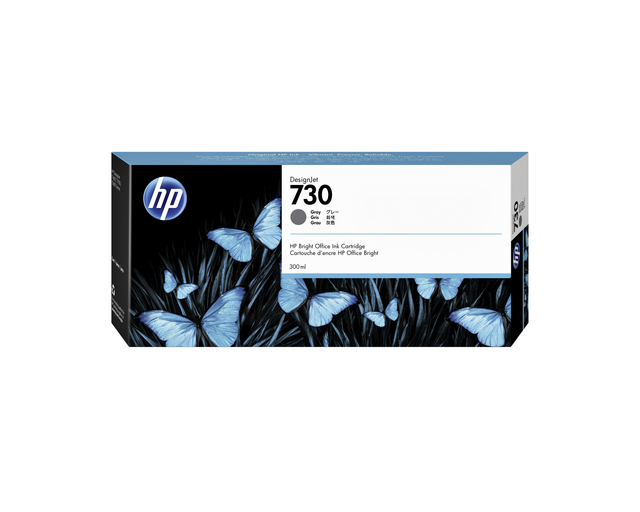 Ink cartridge HP P2V72A 730 300ml gray