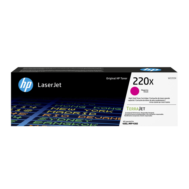 Toner cartridge HP W2203X 220X red Toner cartridge HP W2203X 220X red