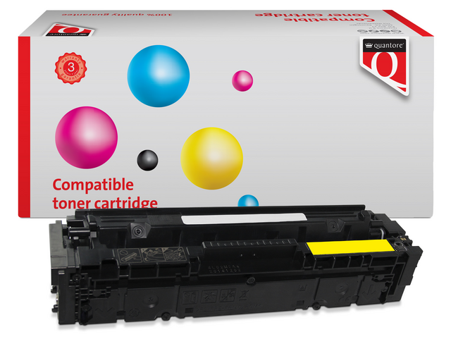 Toner cartridge Quantore alternative tbv HP W2212A yellow Toner cartridge Quantore alternative tbv HP W2212A yellow