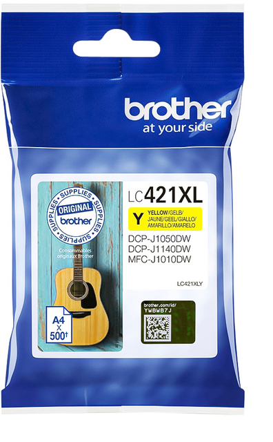 LC421XLY inkcartridge brother lc-421xl geel