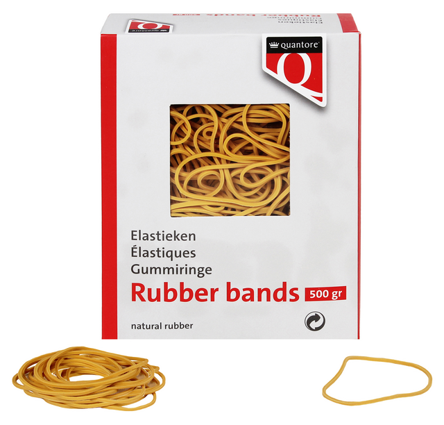 Elastiek Quantore 24 150x1,5x1mm 500gram Elastiek Quantore 24 150x1,5x1mm 500gram