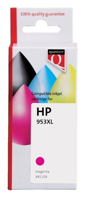 K20659PR inkcartridge quantore hp 953xl f6u17ae hc rood