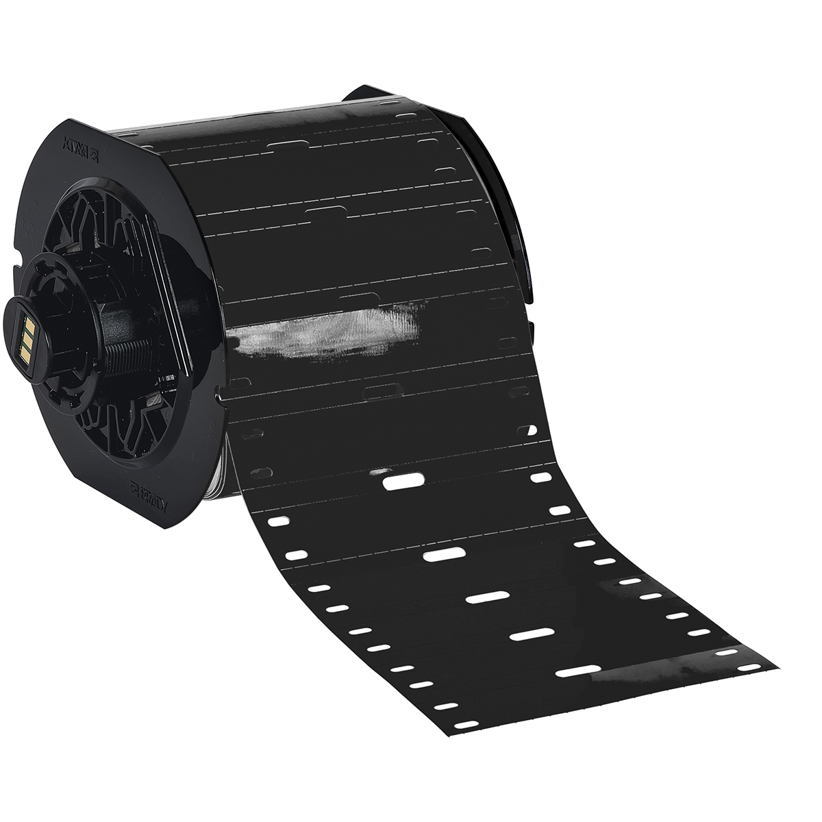 197558-B33-75x15-7598-BK Polyester kabeltag voor BBP33/i3300-printers, 75,00 mm (B) x 15,00 mm (H), Zwart