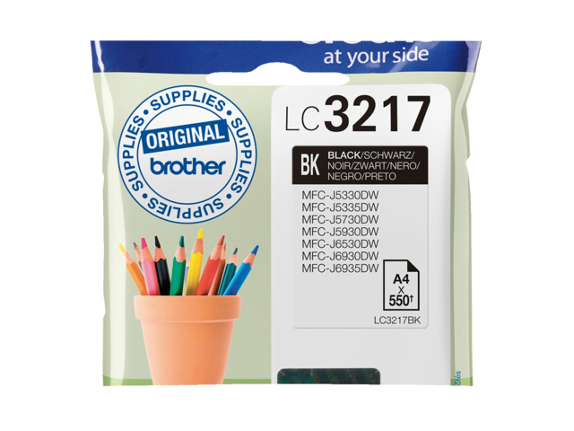 LC3217BK inkcartridge brother lc-3217 zwart