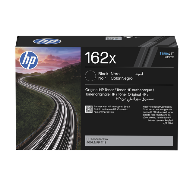 HP W1620X 162X Black Toner Cartridge