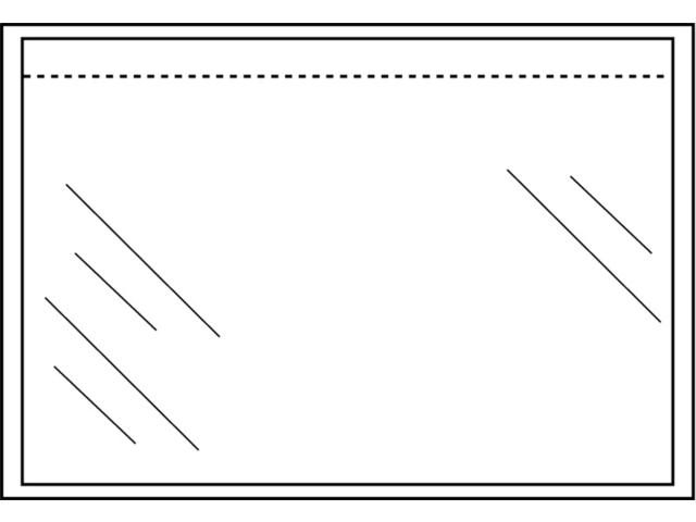 80146 paklijstenvelop quantore 235x175mm blanco