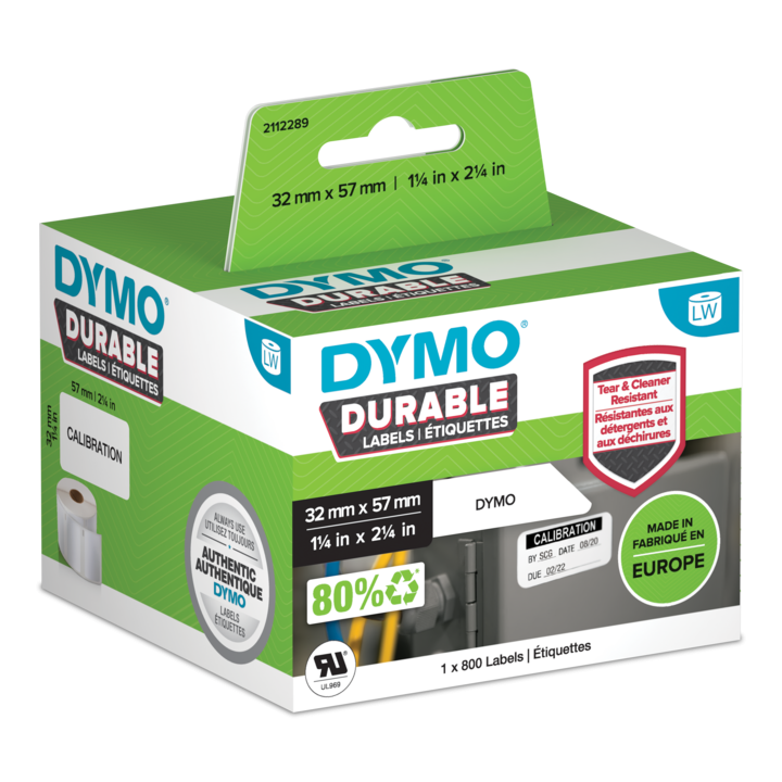 Dymo 2112289 duurzame LabelWriter etiketten 57x32mm