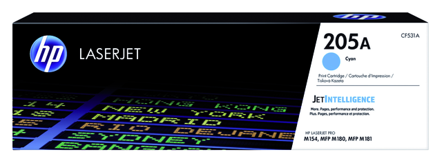 2898052 tonercartridge hp 205a cf531a 0.9k blauw