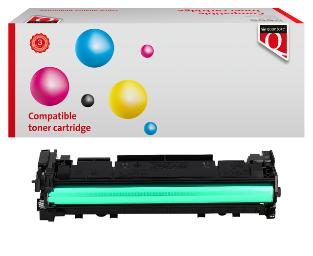 Toner cartridge Quantore alternative tbv HP W1390X black Toner cartridge Quantore alternative tbv HP W1390X black