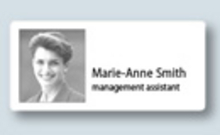 Dymo 11356 Verwijderbare witte naambadge Dymo 11356 Verwijderbare witte naambadge