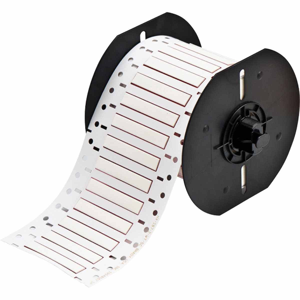 142899-B33-187-2-7642 PermaSleeve HX polyolefin krimpkousen voor BBP33/i3300-printers, 50,80 mm (B) x 8,51 mm (H), Wit