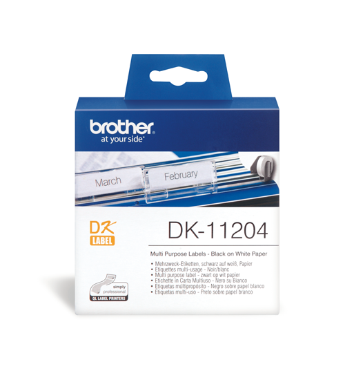 DK-11204 Multipurpose Label 54 mm x 17 mm DK-11204 Multipurpose Label 54 mm x 17 mm