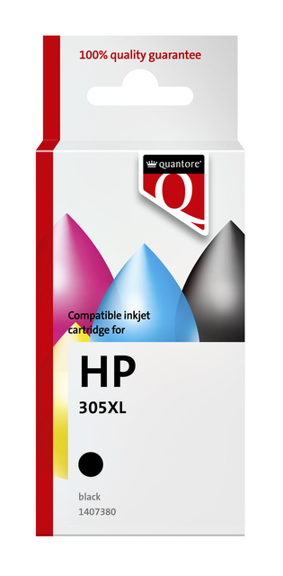 Ink cartridge Quantore alternative tbv HP 305XL black