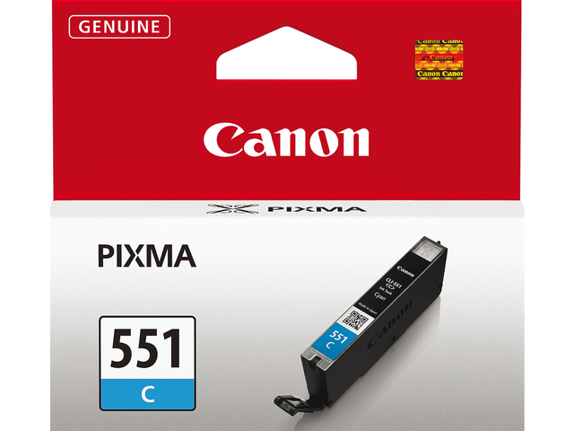 1872521 inkcartridge canon cli-551 blauw