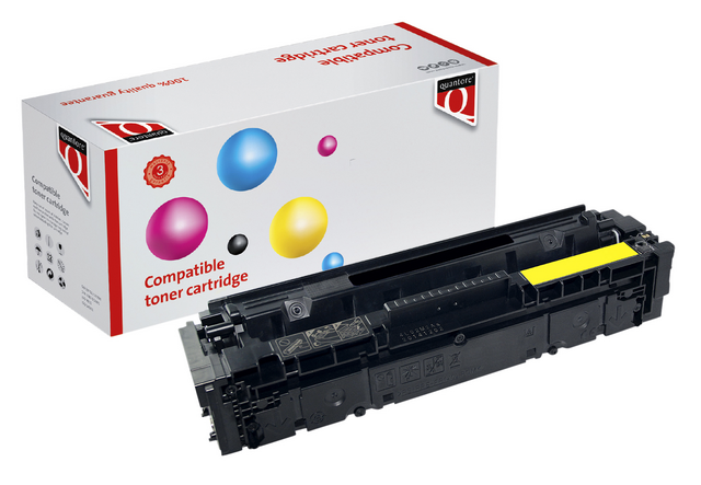 K18119PR tonercartridge quantore hp 203x cf542x 2.5k geel