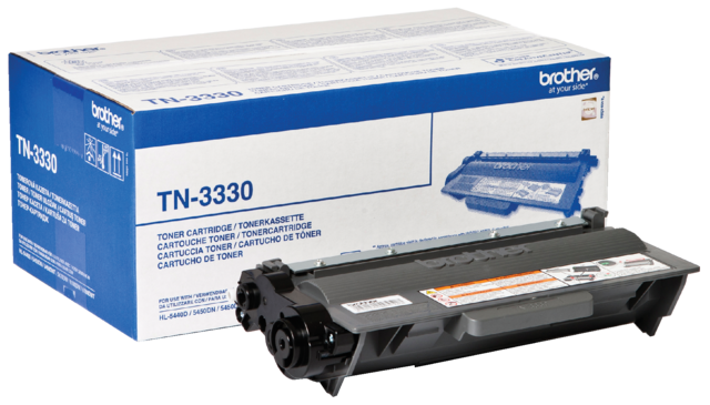Toner Brother TN-3330 zwart Toner Brother TN-3330 zwart