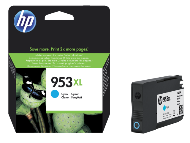 Ink cartridge HP F6U16AE 953XL blue Ink cartridge HP F6U16AE 953XL blue