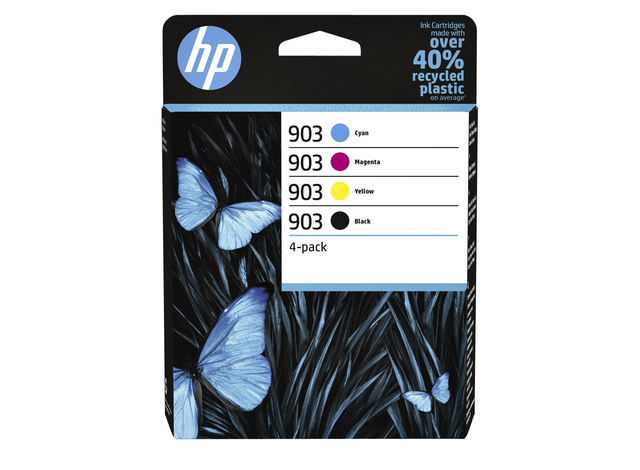 Ink cartridge HP 6ZC73AE 903 black + 3 colors