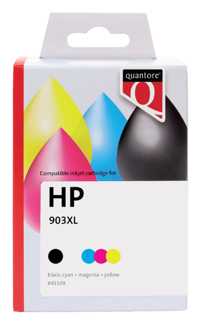 K10451PR inkcartridge qua hp 3h251ae 903xl hc zw 3 kleur