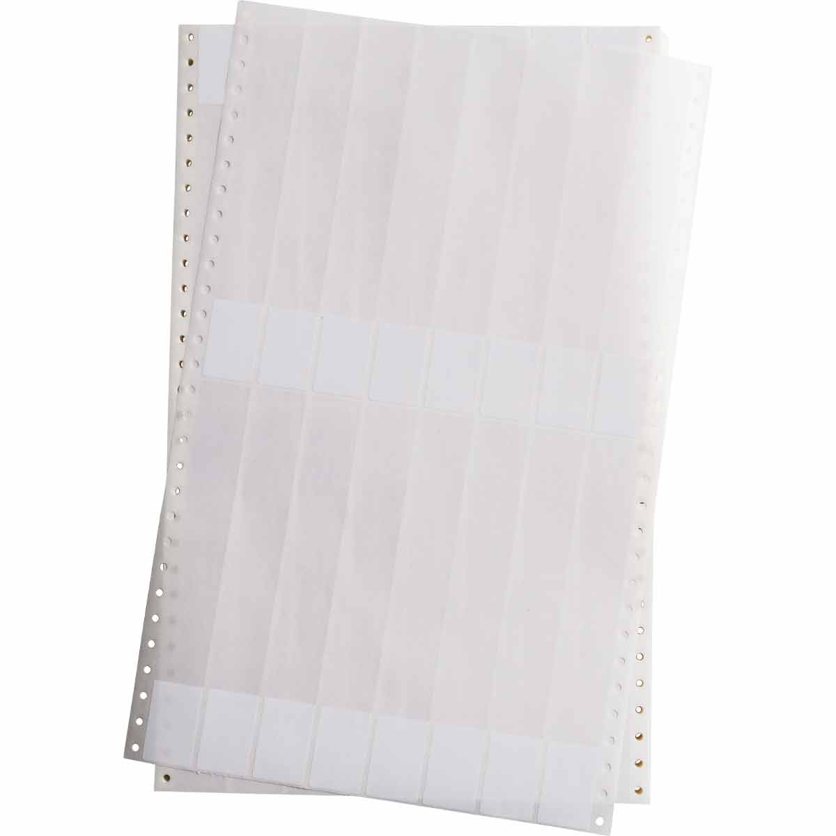 028441_DAT-42-292-1 DaTab Dot Matrix Beprintbare Labels, 25,40 mm (B) x 188,90 mm (H), Wit